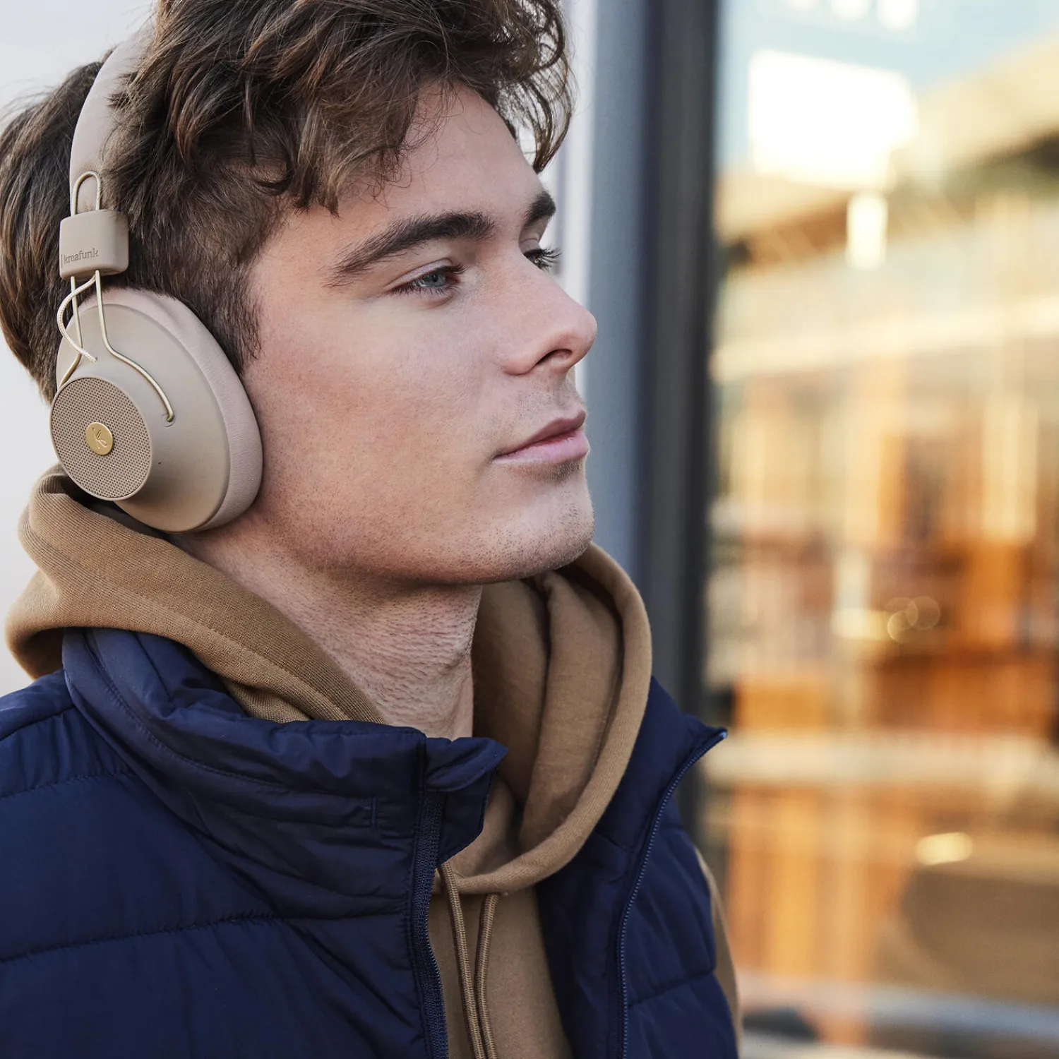 Kreafunk Headsets-aBEAT Qi Bluetooth høretelefoner