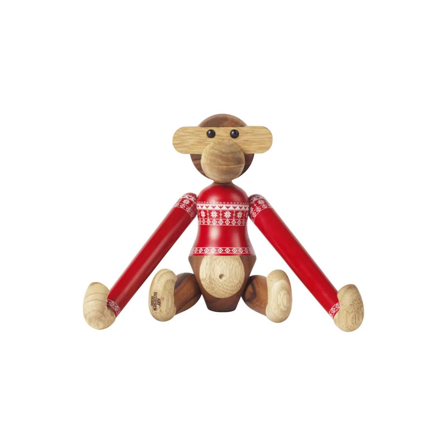 Kay Bojesen Denmark Figurer & Glaskunst * Abe Julesweater 2024 teak/limba