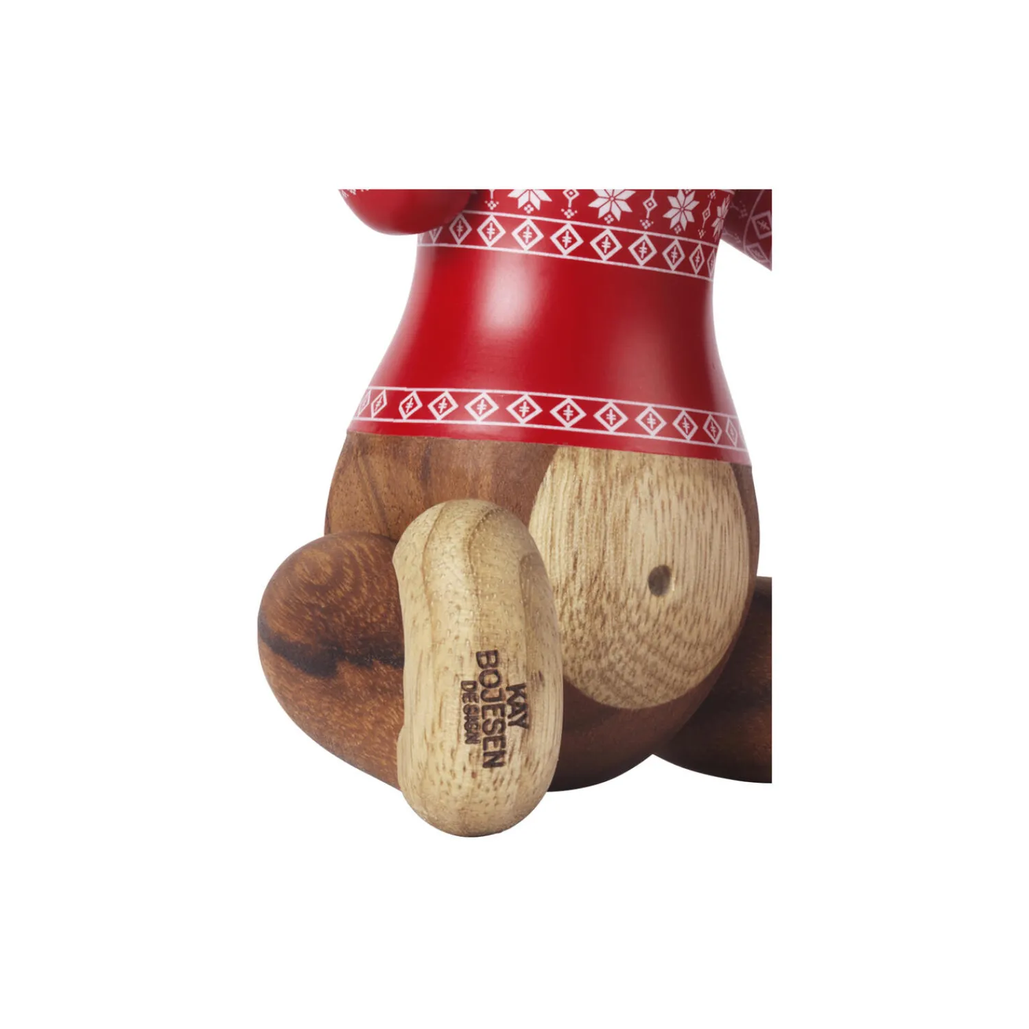 Kay Bojesen Denmark Figurer & Glaskunst * Abe Julesweater 2024 teak/limba