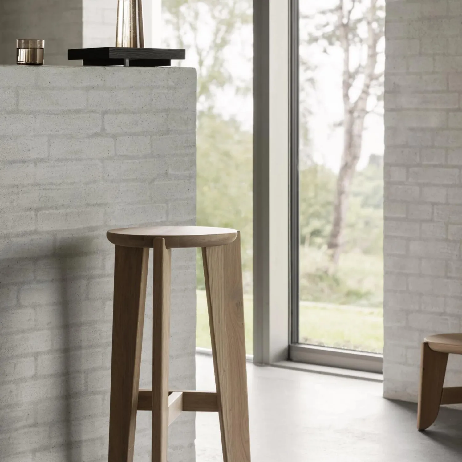 Blomus Bakker & Kurve-ABENTO Tray, black