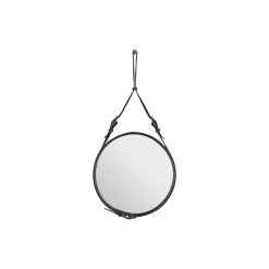 GUBI Vægspejle-Adnet Circular Wall Mirror, black
