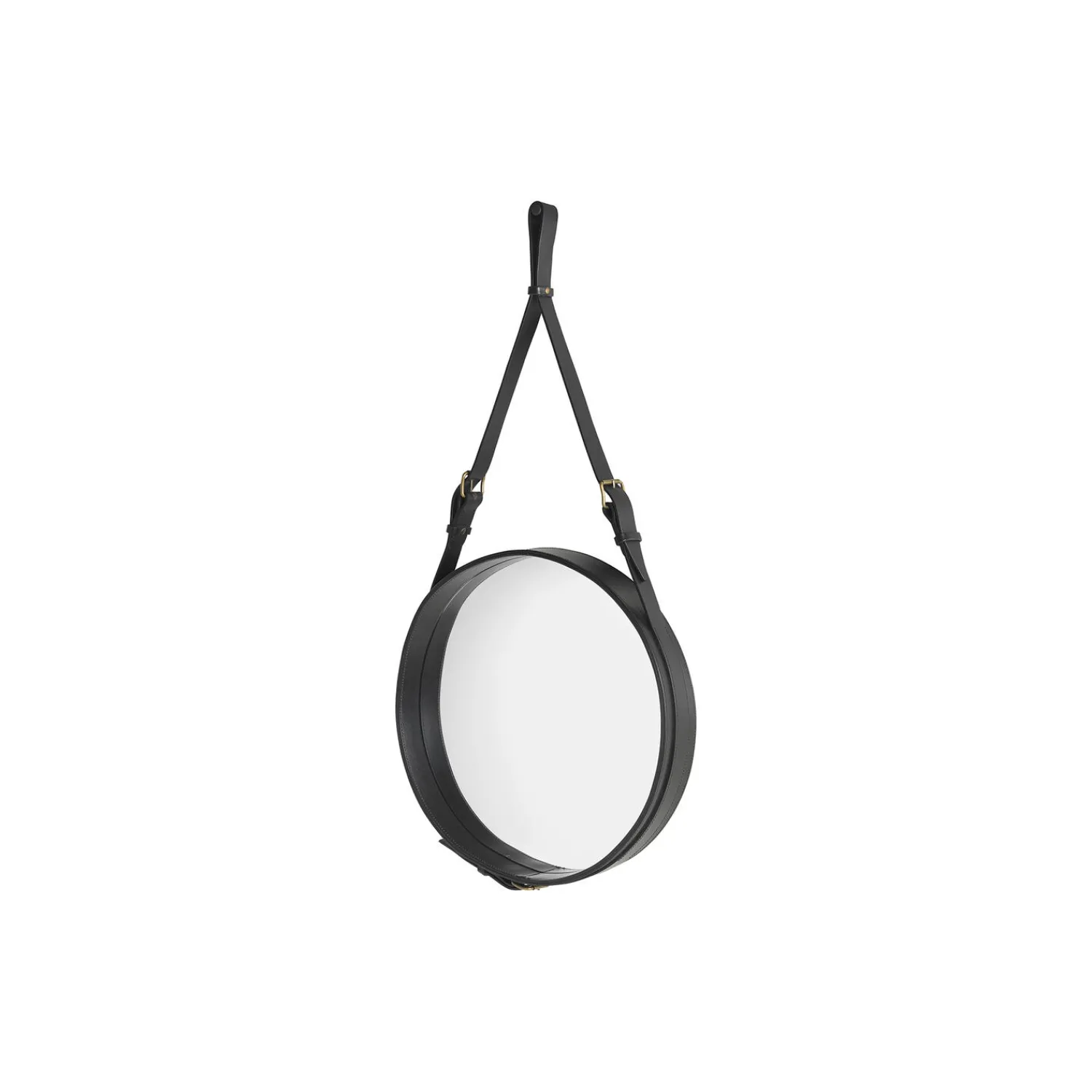 GUBI Vægspejle-Adnet Circular Wall Mirror, black