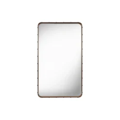 GUBI Vægspejle-Adnet Rectangular Wall Mirror, tan