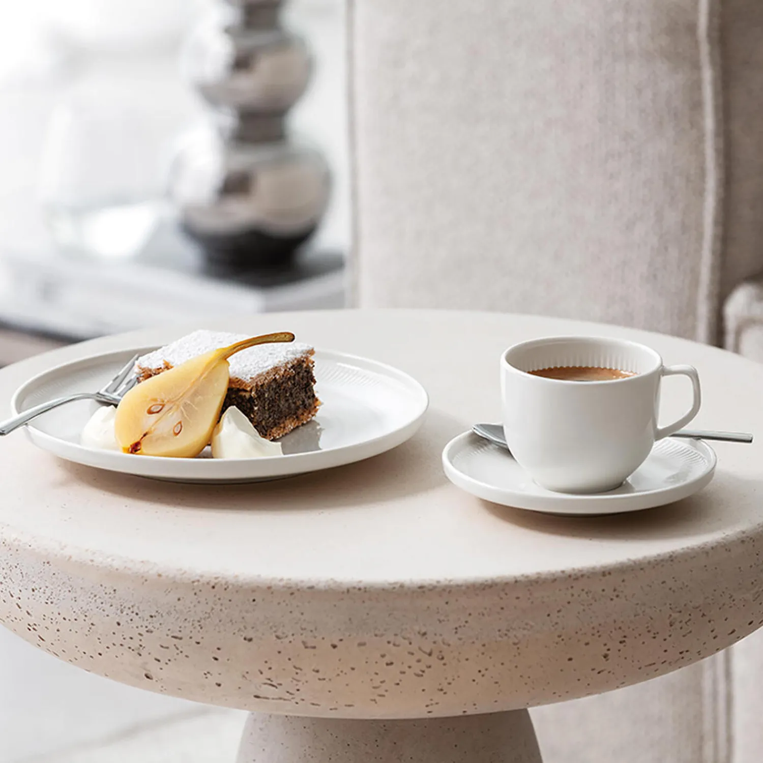 Villeroy & Boch Tallerkener * Afina Frokosttallerken Ø 22 cm, hvid