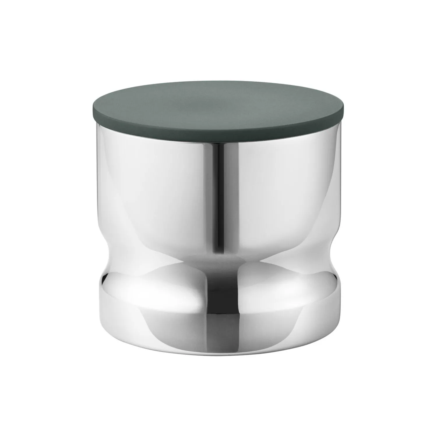 Georg Jensen Køkkenopbevaring-ALFREDO opbevaringsdåse mini 0,5 L, rustfrit stål/grøn