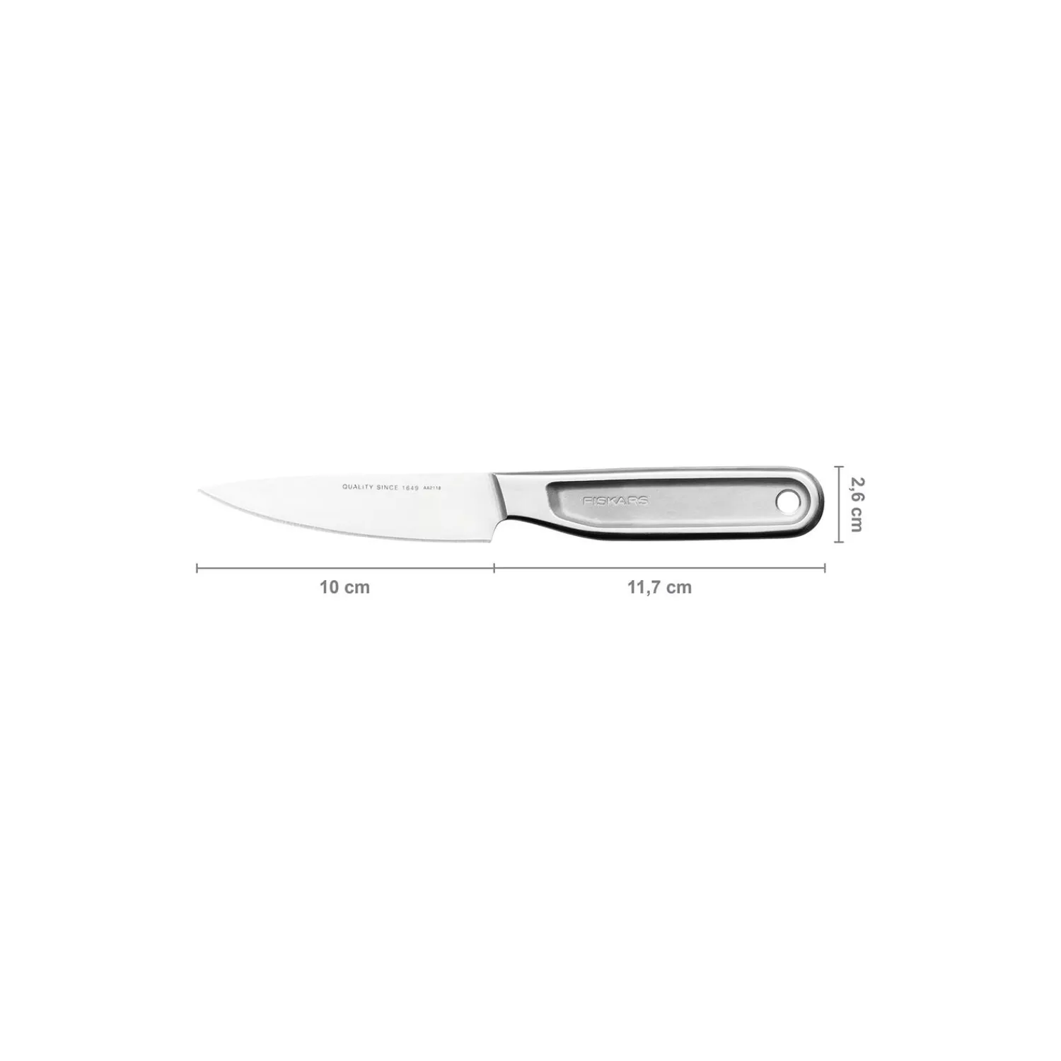 Fiskars Køkkenknive * All Steel grøntsagskniv