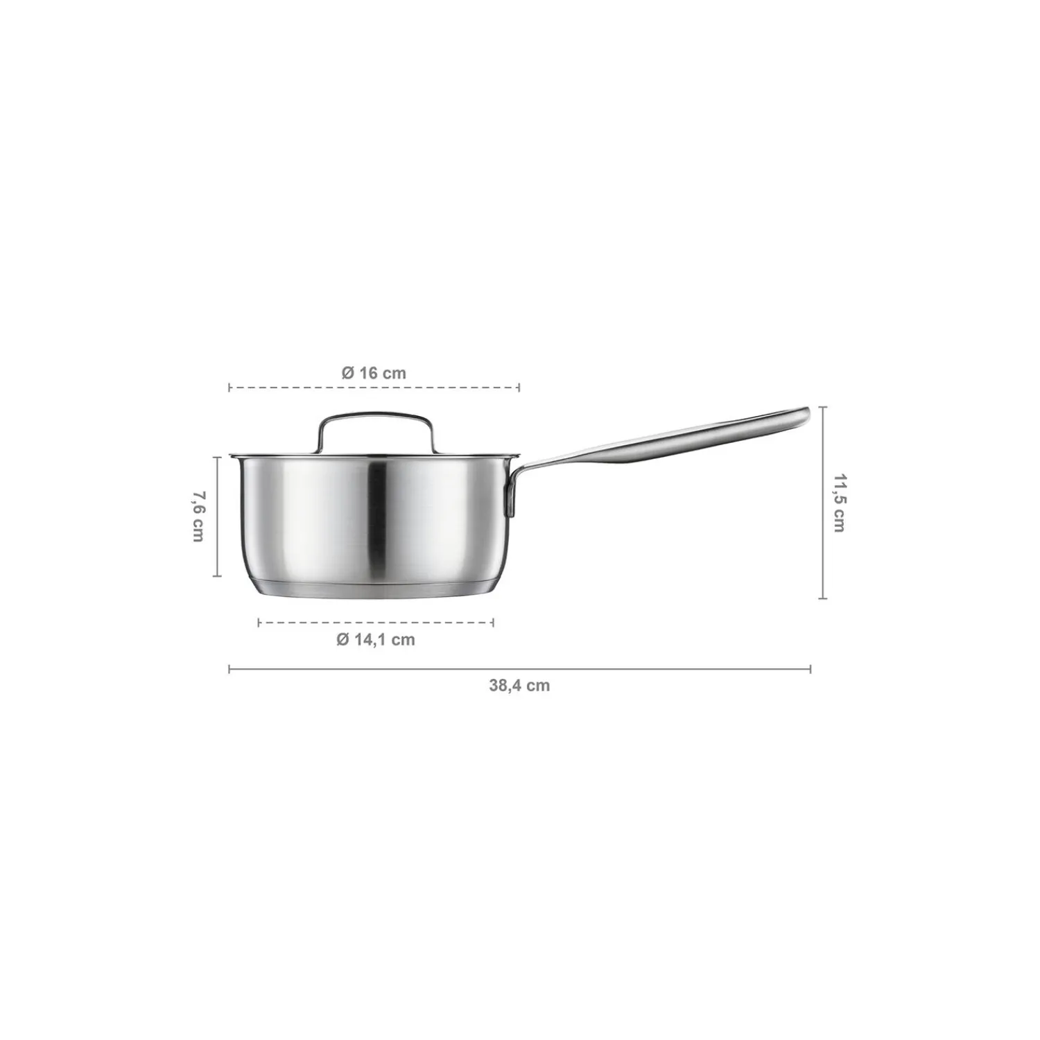 Fiskars Gryder & Pander * All Steel kasserolle 1,5 L
