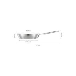 Fiskars Gryder & Pander * All Steel Pure stegepande Ø 24 cm