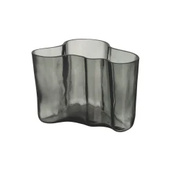 Iittala Vaser * Alvar Aalto vase 14 cm, mørk grå
