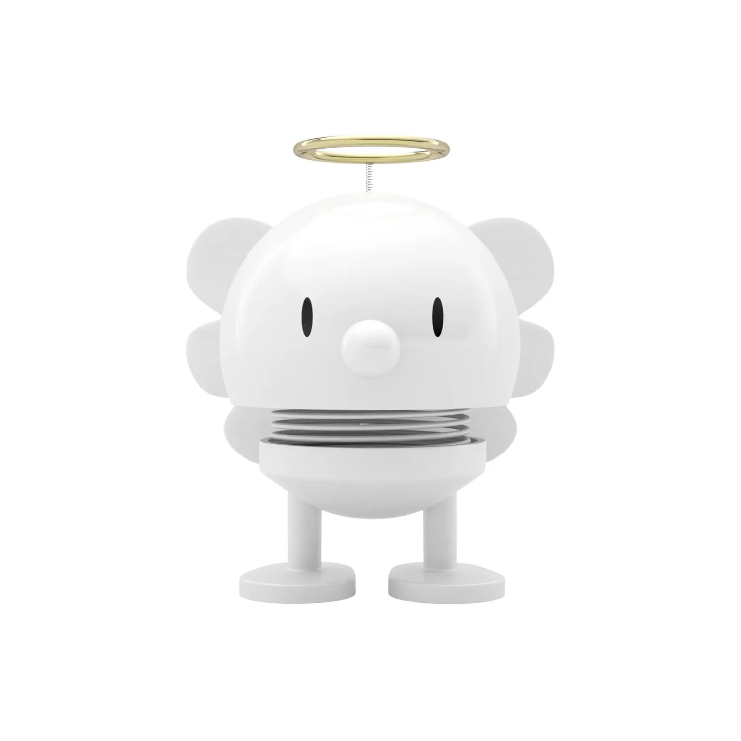 Hoptimist Figurer & Glaskunst-Angel Bumble, white