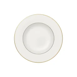 Villeroy & Boch Tallerkener-Anmut Gold Dyb Tallerken Ø 24 cm, hvid/guld