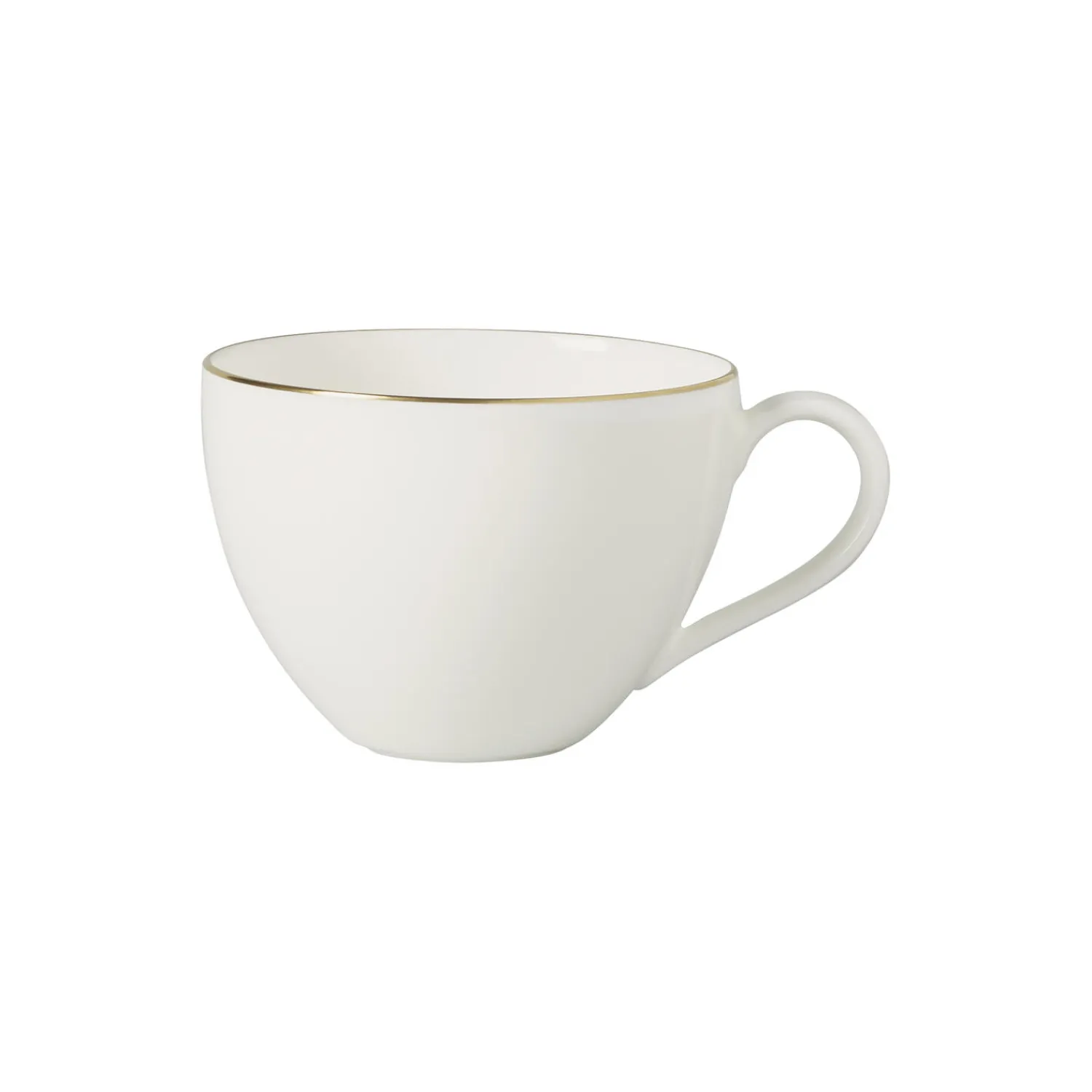 Villeroy & Boch Kopper & Krus * Anmut Gold Kaffekop, hvid/guld