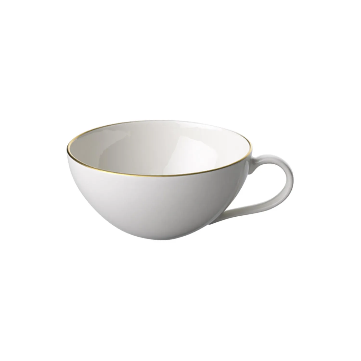 Villeroy & Boch Kopper & Krus * Anmut Gold Tekop, hvid/guld