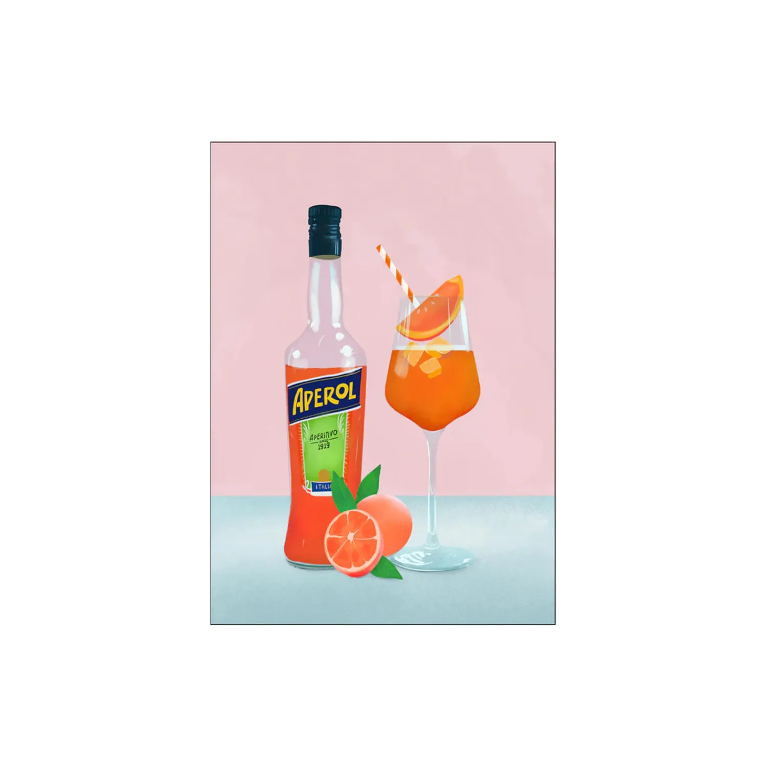 Poster & Frame Plakater & Rammer * Aperol Spritz