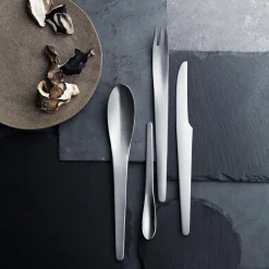 Georg Jensen Bestik * Arne Jacobsen bestiksæt 4 dele
