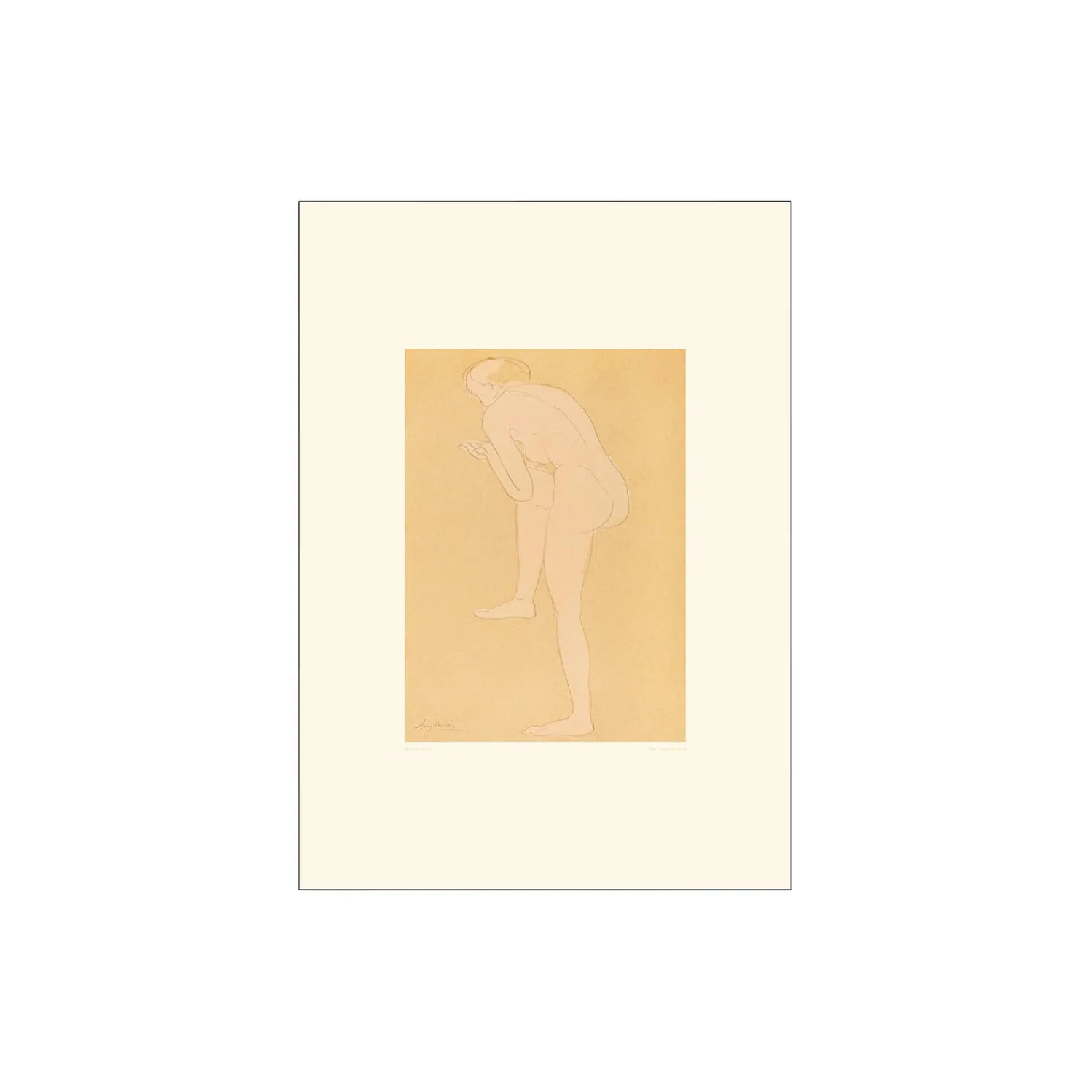 Poster & Frame Plakater & Rammer-Auguste Rodin plakat