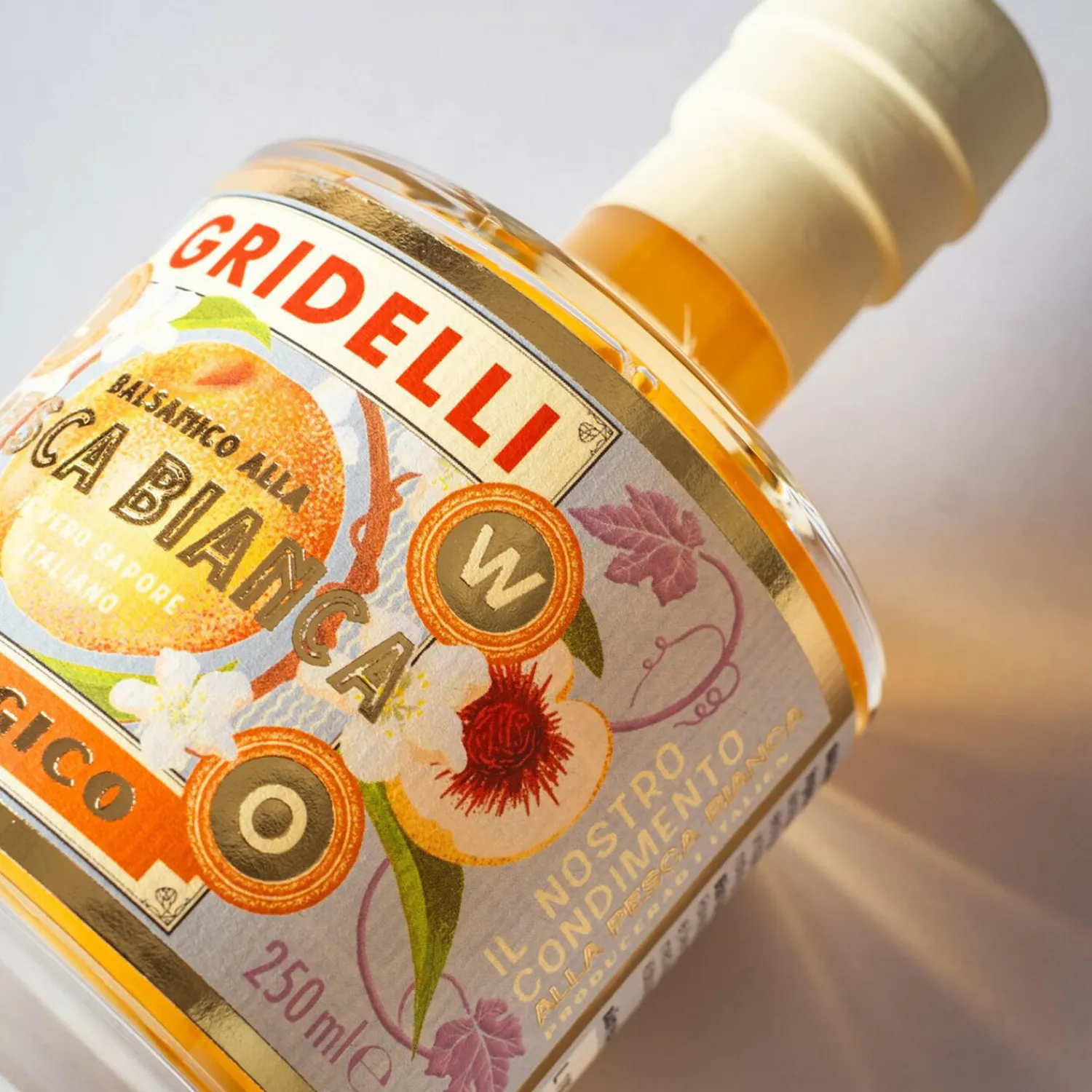 Gridelli Delikatesser * Balsamico - Hvid fersken