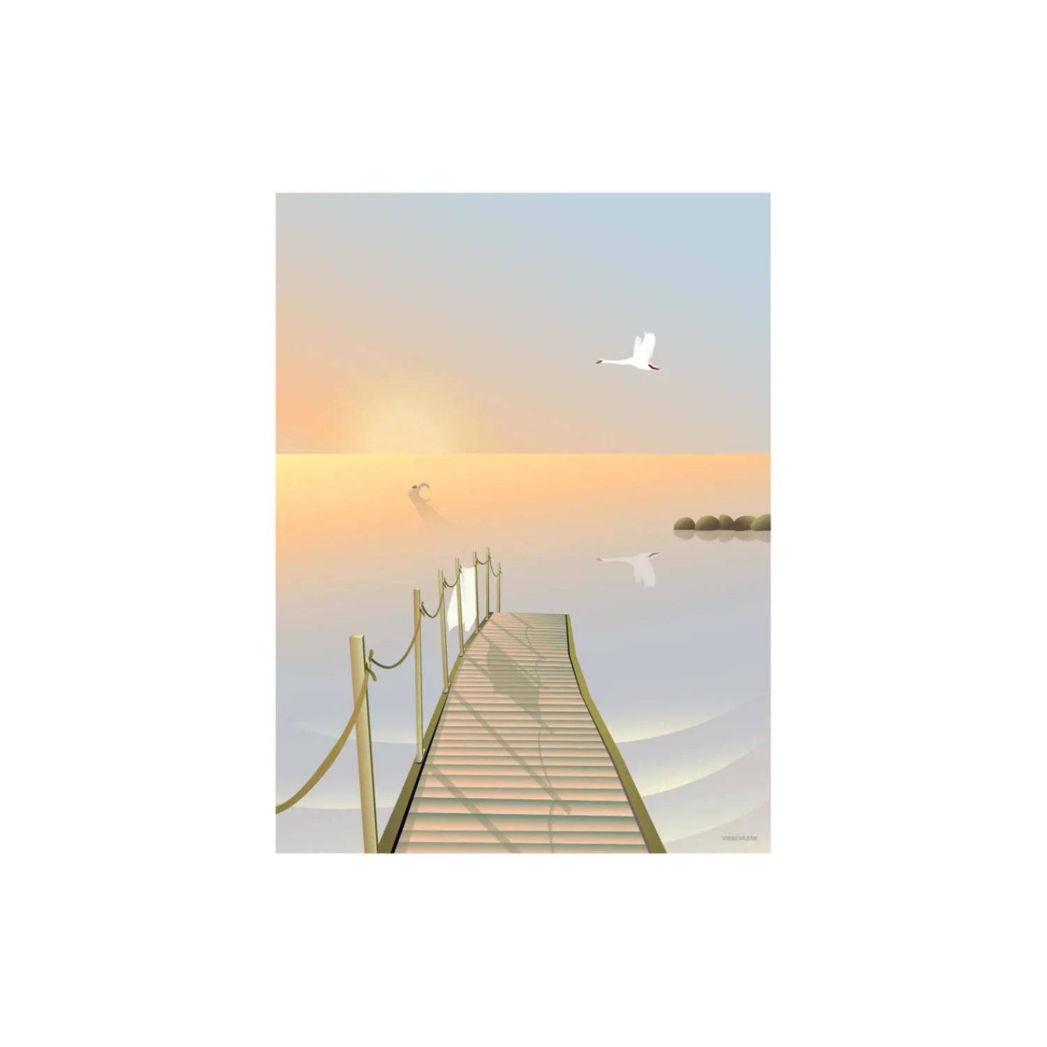 ViSSEVASSE Plakater & Rammer * BATHING BRIDGE plakat