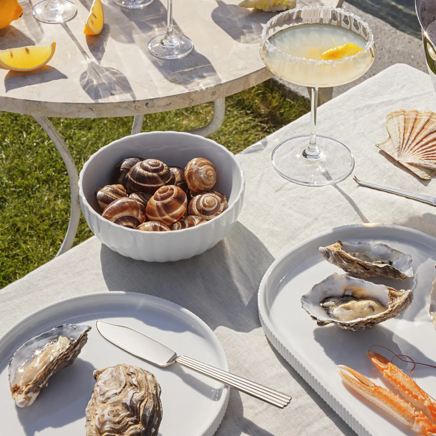 Georg Jensen Bestik-Bernadotte fiskeknive 2 stk.