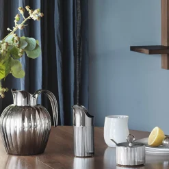 Georg Jensen Kaffe- & Teudstyr * Bernadotte flødekande