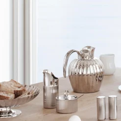 Georg Jensen Kaffe- & Teudstyr * Bernadotte flødekande