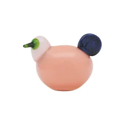 Iittala Figurer & Glaskunst-Birds by Toikka Sorja, salmon pink