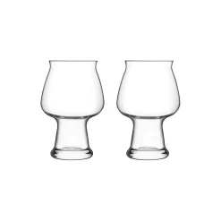 Luigi Bormioli Glas-Birrateque cider ølglas 2 stk.