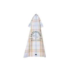 Lexington Køkkentekstiler-Botanical Checked Organic Cotton Kitchen Towel,