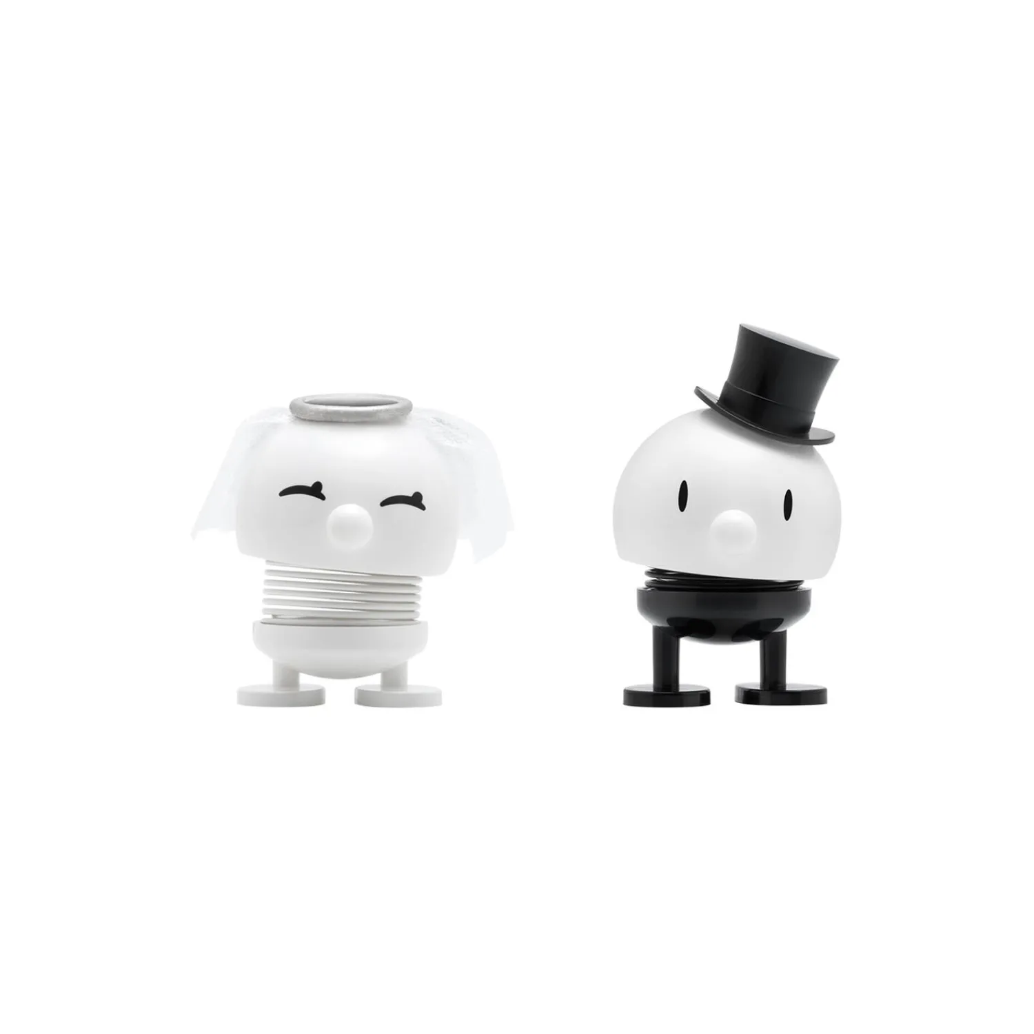 Hoptimist Figurer & Glaskunst-Bride & Groom