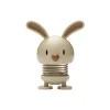 Hoptimist Figurer & Glaskunst-Bunny, latte