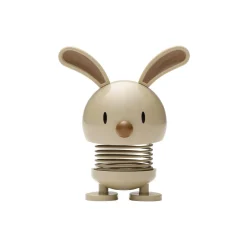 Hoptimist Figurer & Glaskunst-Bunny, latte