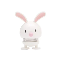 Hoptimist Figurer & Glaskunst-Bunny, white