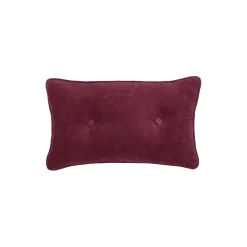 Lexington Pyntepuder & Hynder-Buttoned Pillow, burgundy