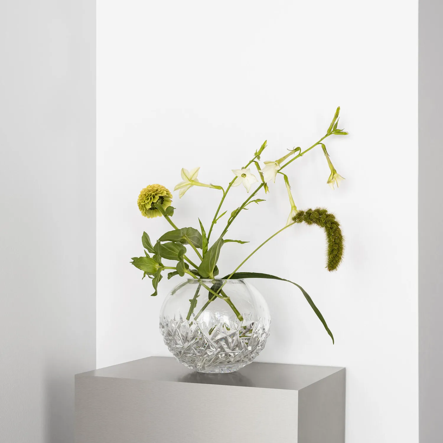 Orrefors Vaser-Carat Globe vase