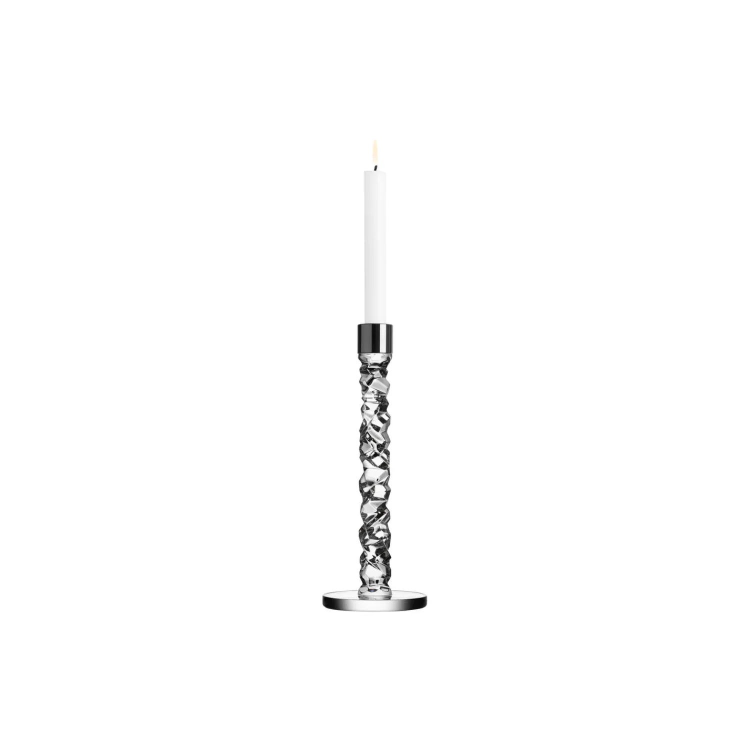 Orrefors Lysestager-Carat lysestage