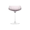 Louise Roe Glas-Champagne Coupe Single Cut, rose