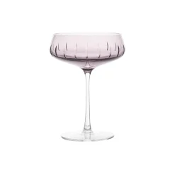 Louise Roe Glas-Champagne Coupe Single Cut, rose
