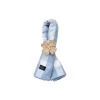 Lexington Bordtekstiler * Checked Recycled Cotton Oxford Napkin, blue/white