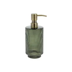 Södahl Badeværelsesudstyr-Clarity sæbedispenser, dark green
