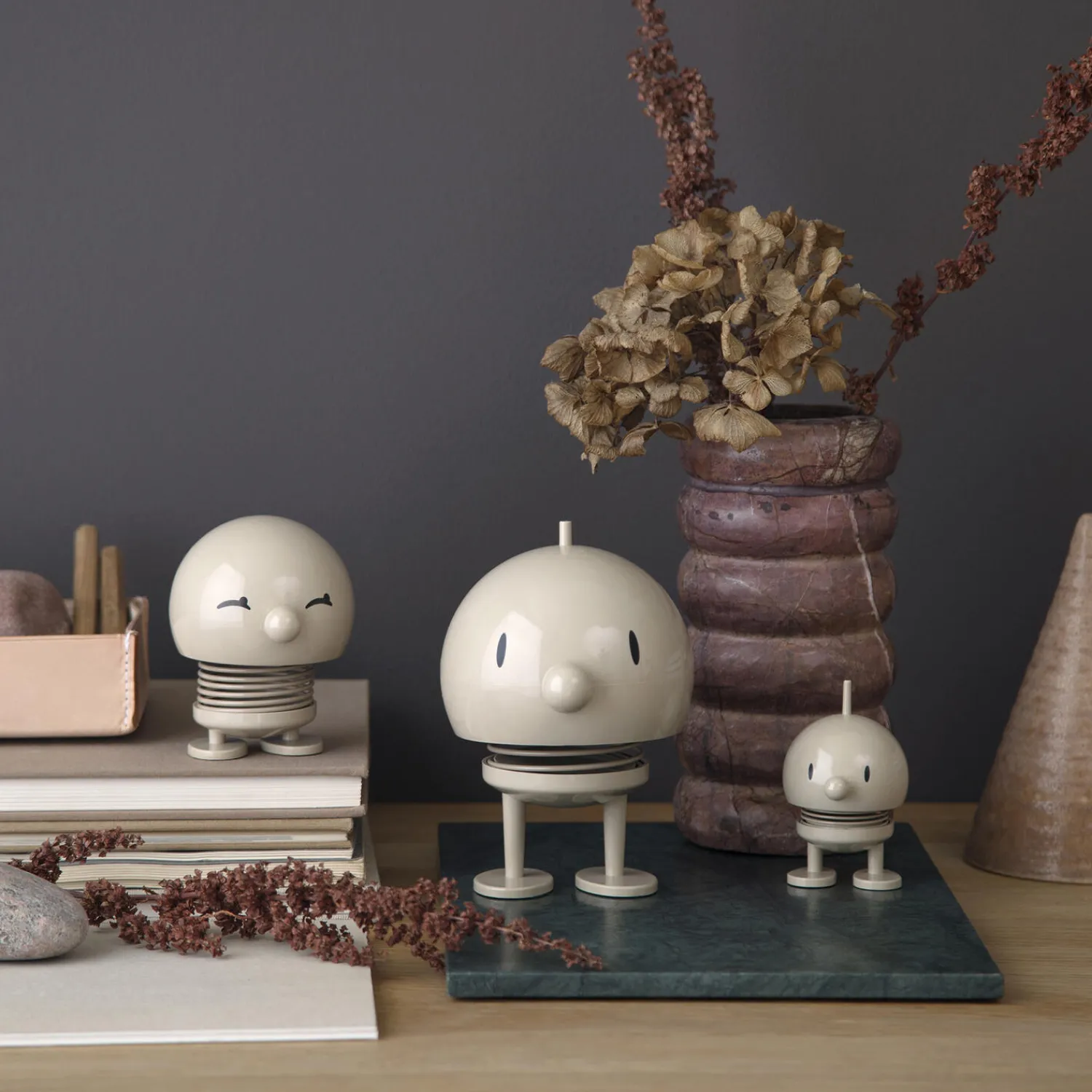 Hoptimist Figurer & Glaskunst-Classic Bimble, latte