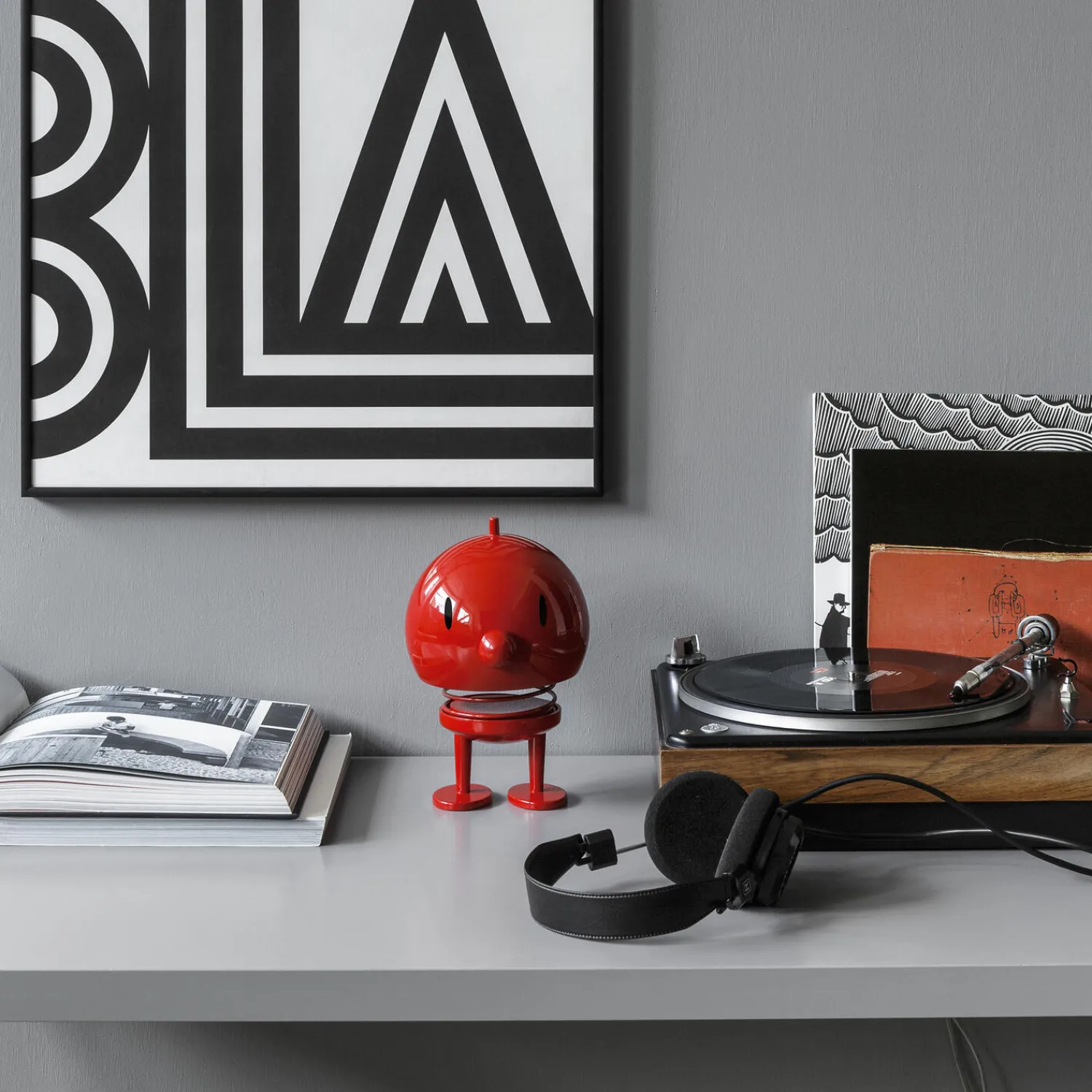Hoptimist Figurer & Glaskunst-Classic Bumble, red