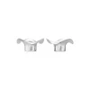 Georg Jensen Lysestager-Cobra fyrfadsstage 2 stk