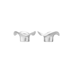 Georg Jensen Lysestager-Cobra fyrfadsstage 2 stk