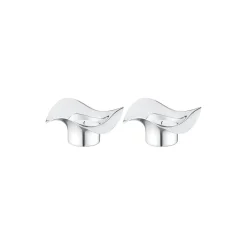 Georg Jensen Lysestager-Cobra fyrfadsstage 2 stk