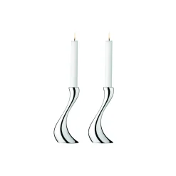 Georg Jensen Lysestager * Cobra lysestage 2 stk.