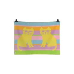 Røros Tweed Plaider * COOL CATS Half Size Throw, multi