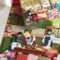 ViSSEVASSE Bøger & Puslespil-Cosy Kitchen puslespil 1000 brikker