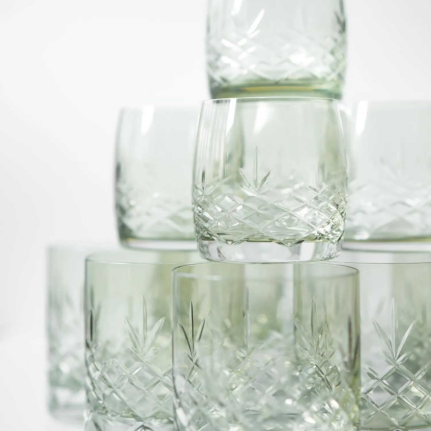 Frederik Bagger Glas * Crispy Aqua 2 stk.