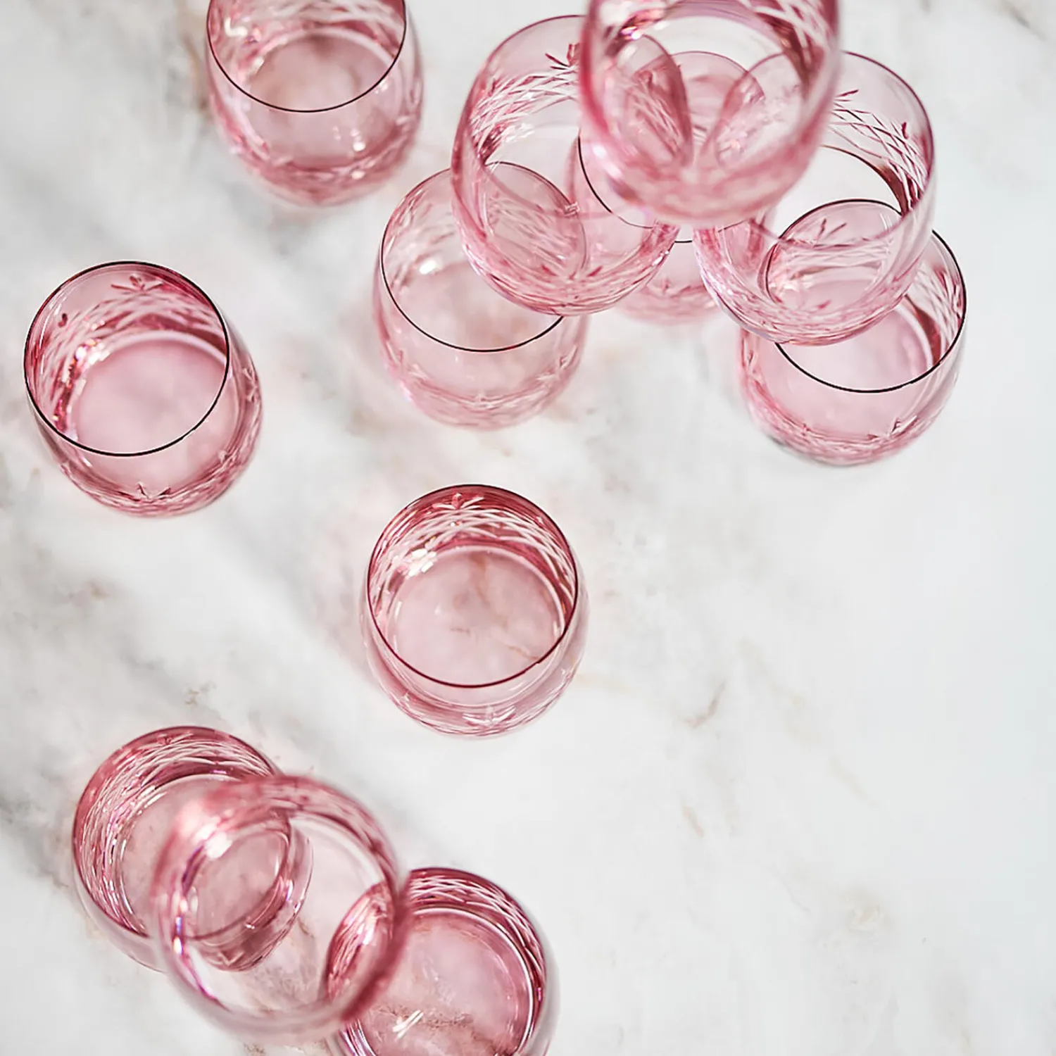 Frederik Bagger Glas-Crispy Aqua 2 stk.