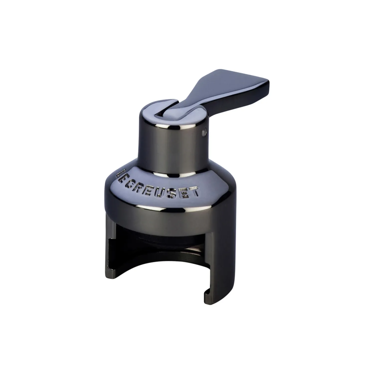 Le Creuset Barudstyr * Crown champagneprop, sølv/sort